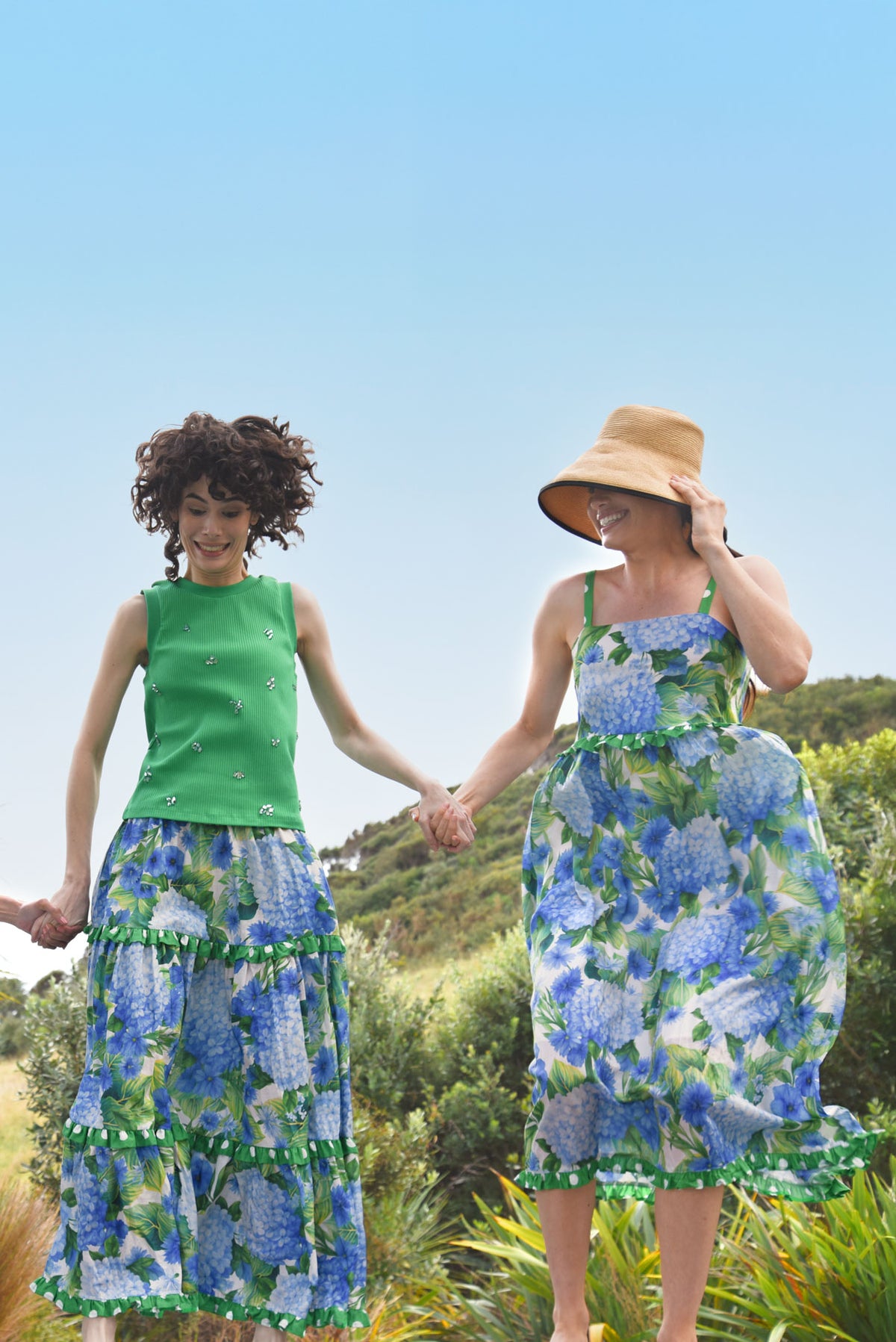 On Deck Dress / Hydrangea