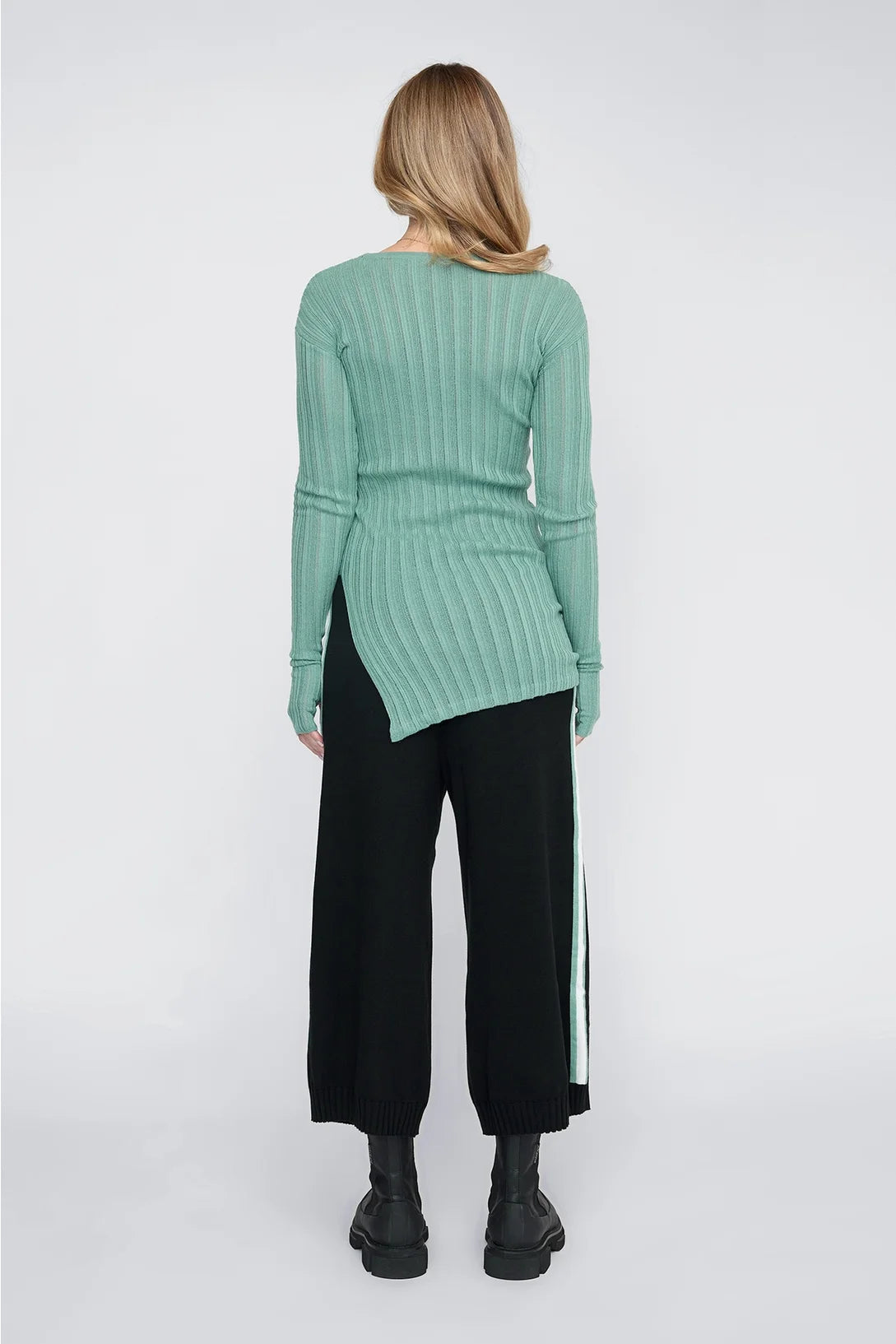 Rounded Veneer Tunic / Mineral