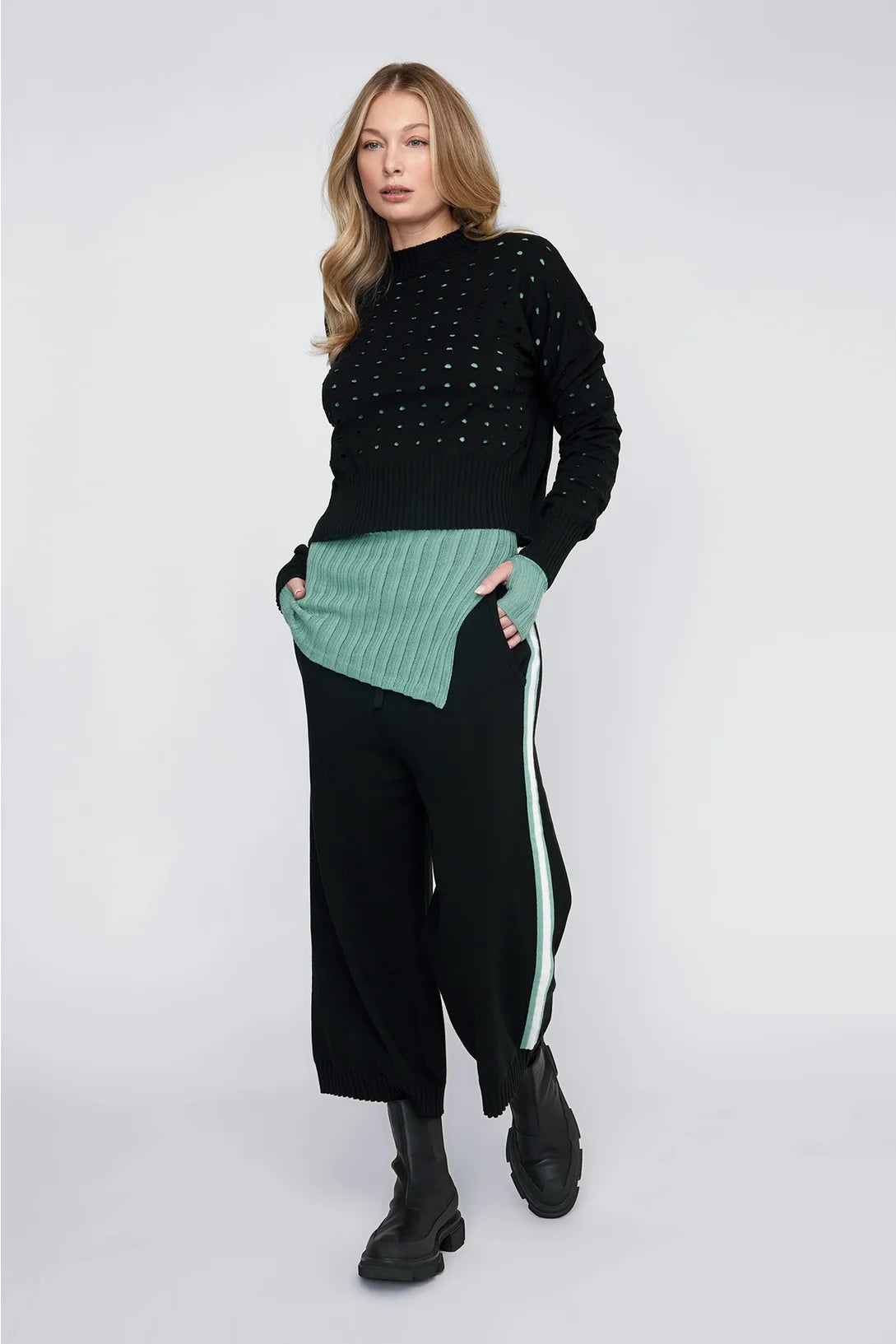 Rounded Veneer Tunic / Mineral
