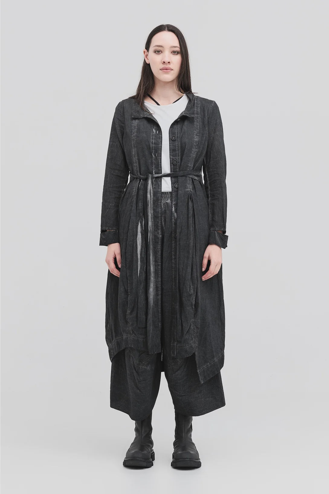 Diffused Scope Coat / Blackened Grey