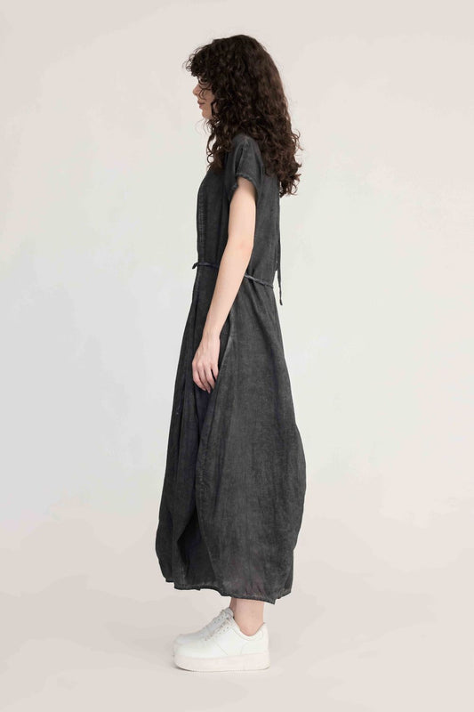 Lapse Dress / Black - Grey