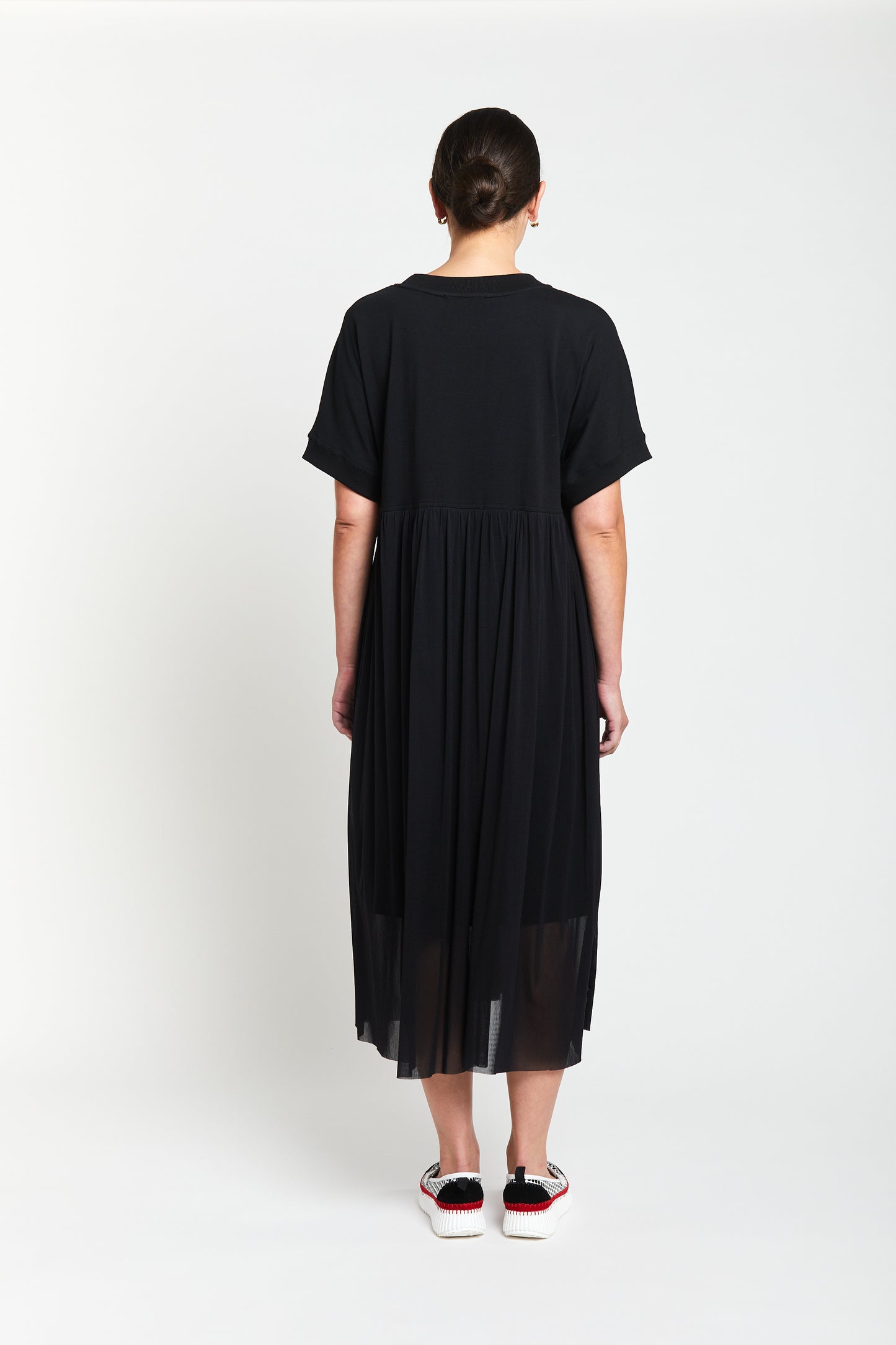 Rebel For Life Tee Dress / Black