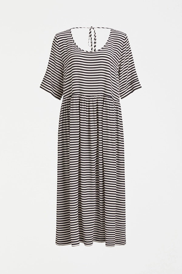 Dea Dress /Black-White