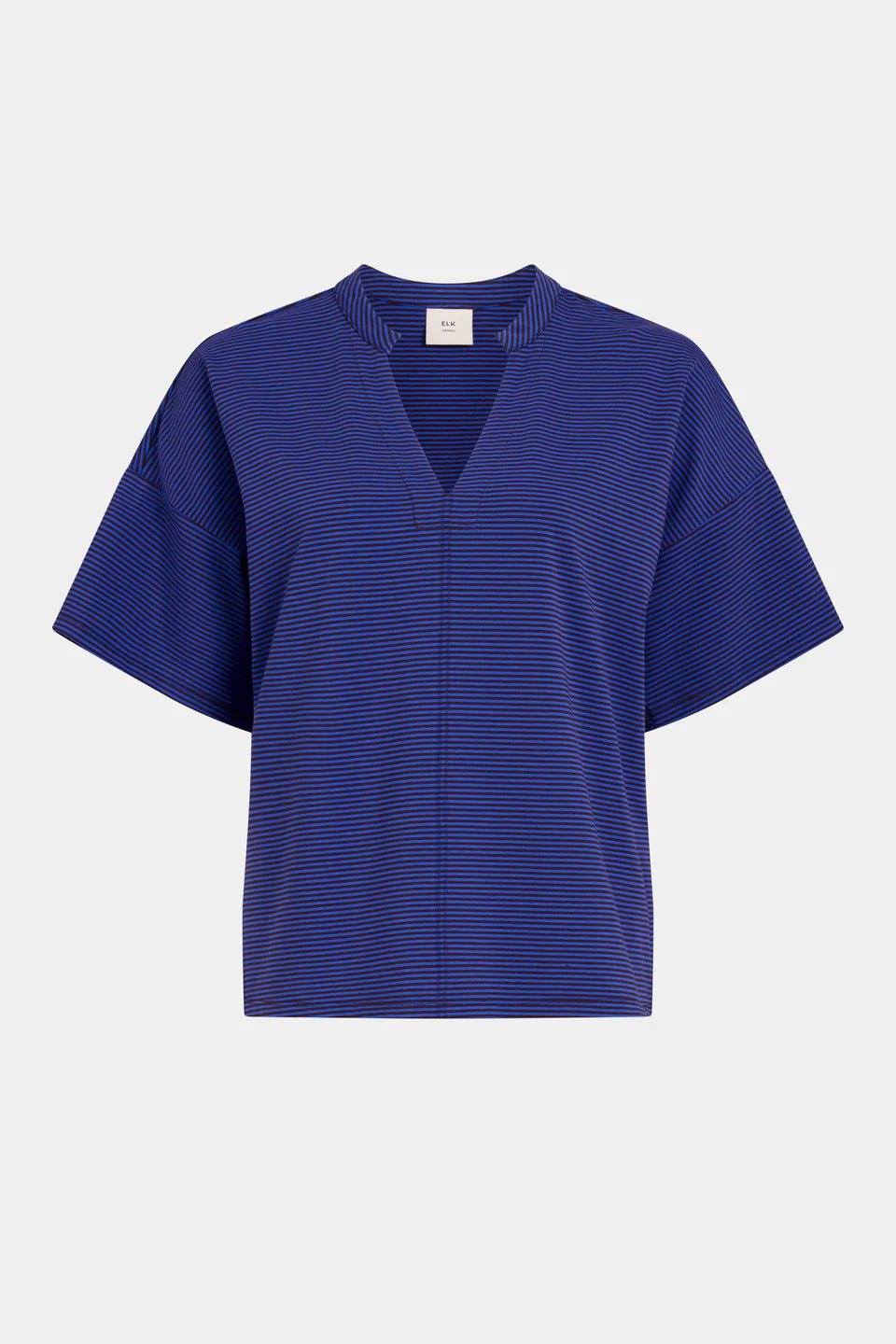 Evve Tee / Chocolate-Cobalt