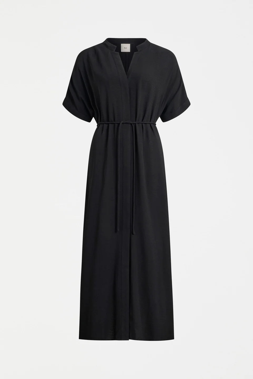 Omia Shirt Dress / Black