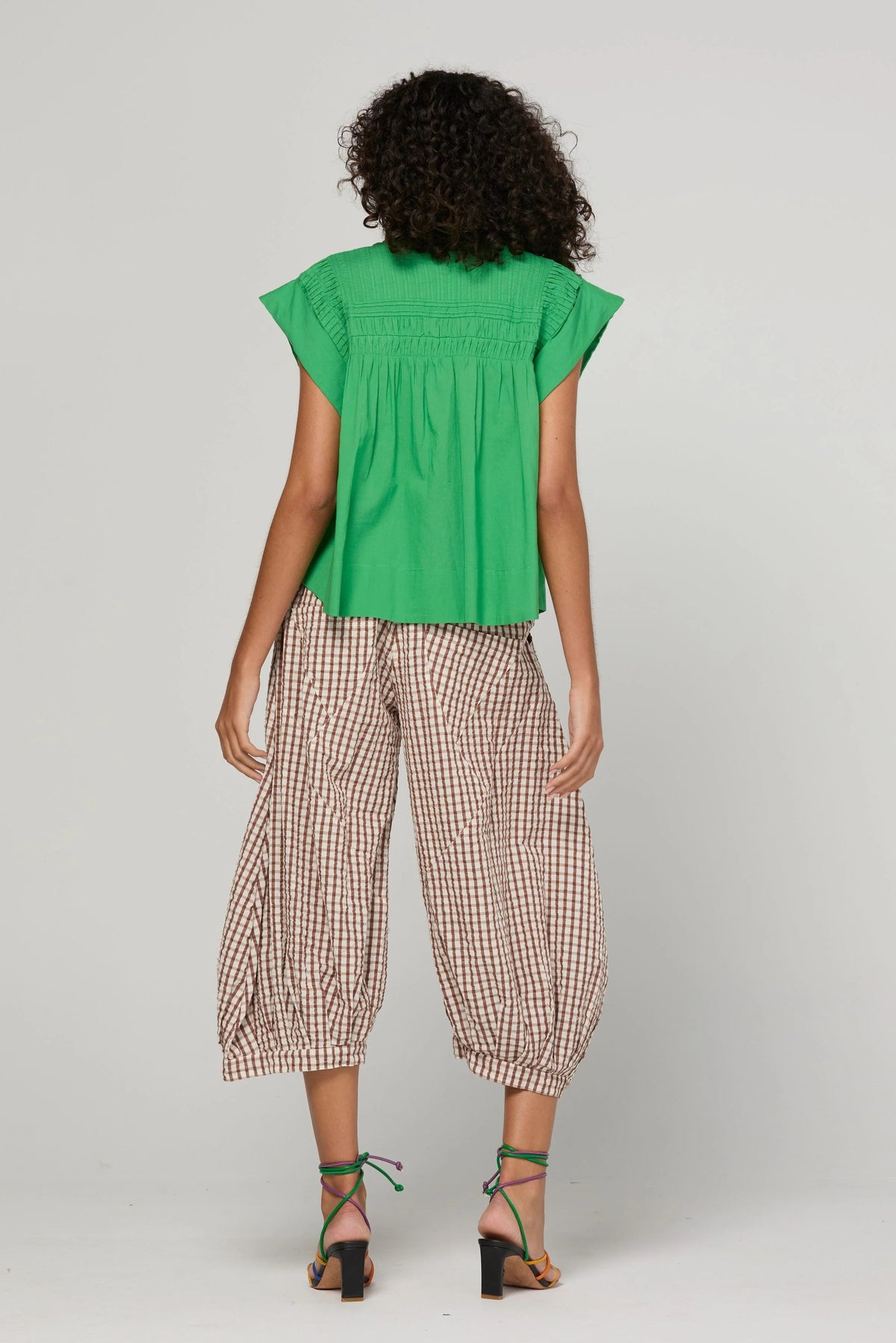 Guru Pant / Cocoa Gingham