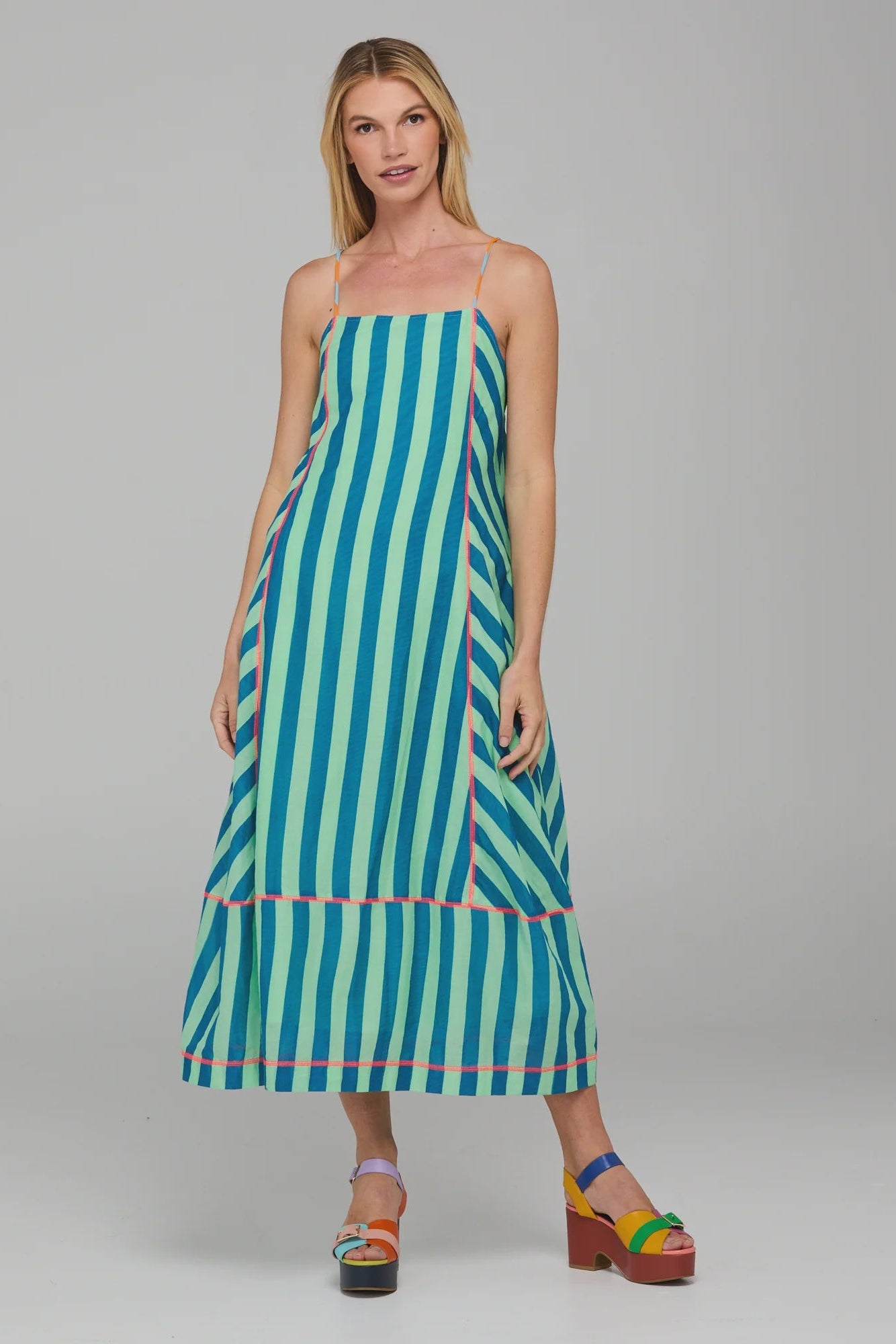 Sami Dress / Capri Green