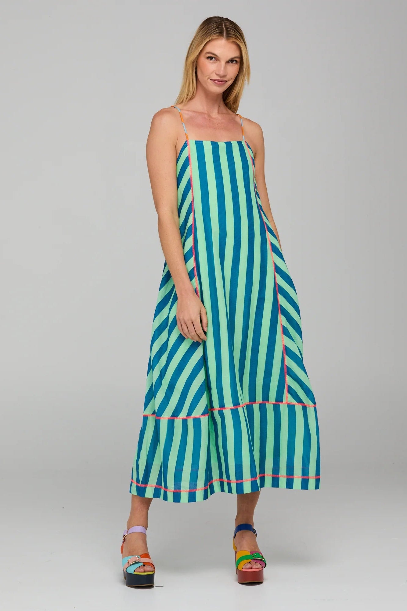 Sami Dress / Capri Green