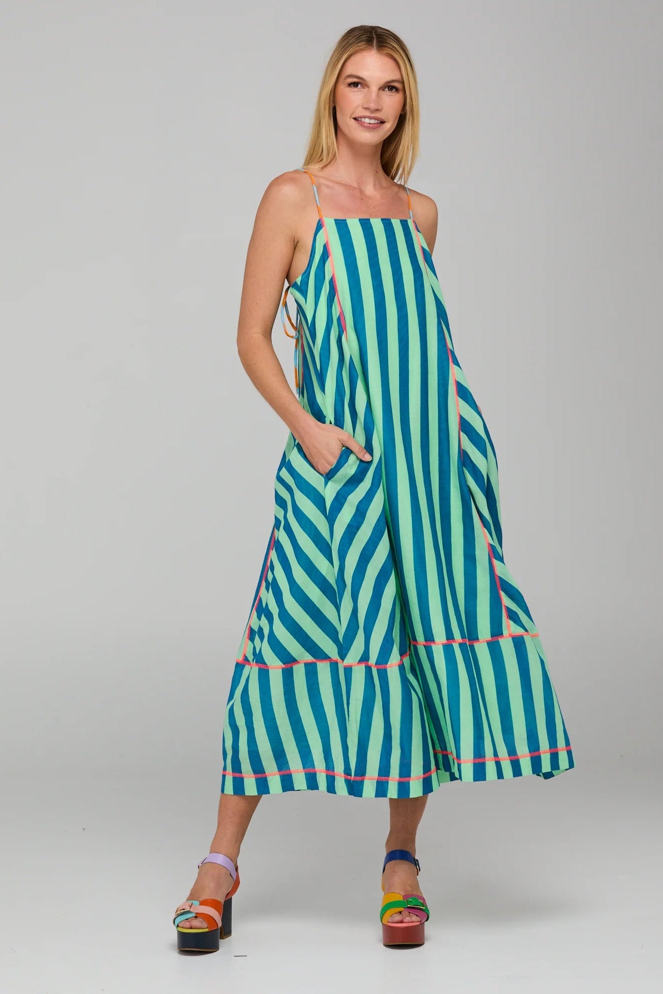 Sami Dress / Capri Green