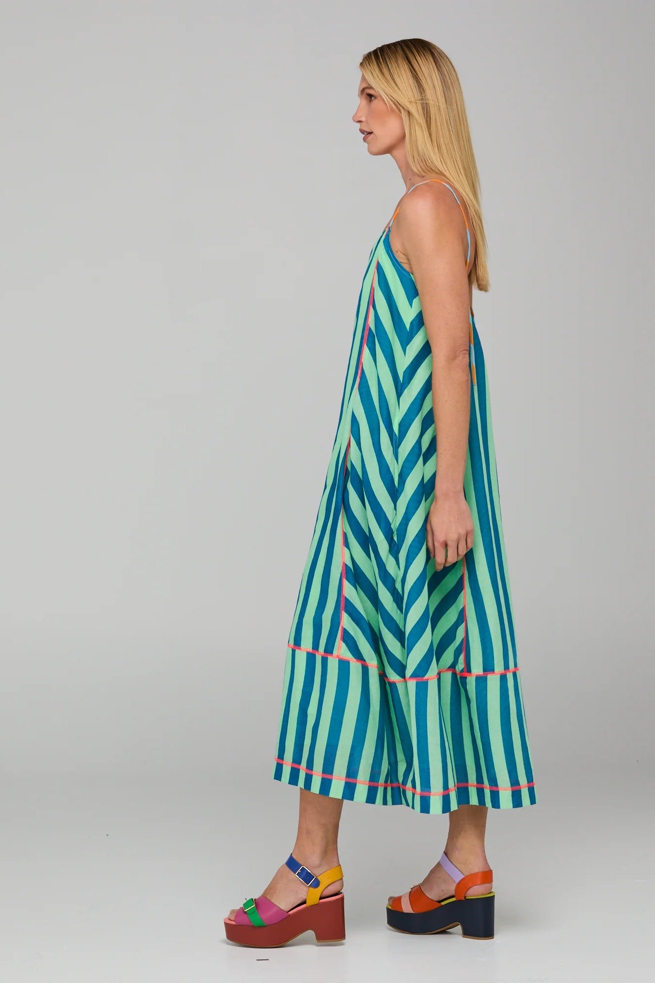 Sami Dress / Capri Green