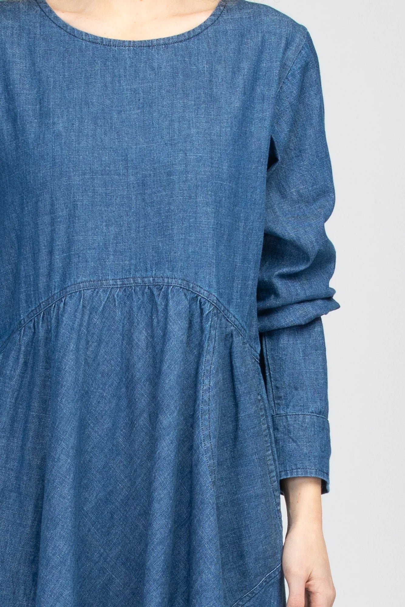 Guru Dress / Mid Wash Denim