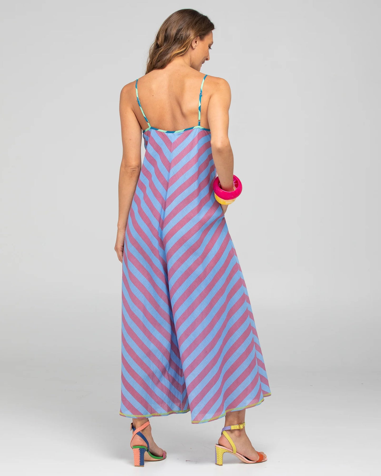 Shimmi Jumpsuit / Capri Blue