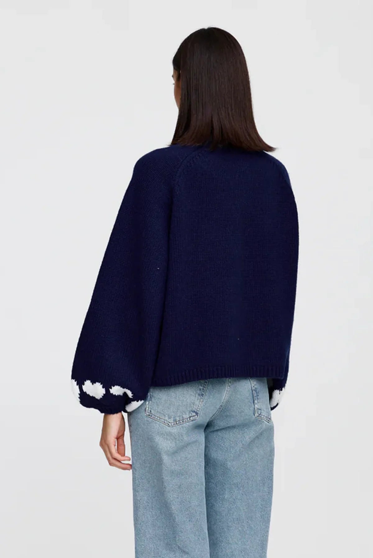 Cherie Hearts Knit / Midnight