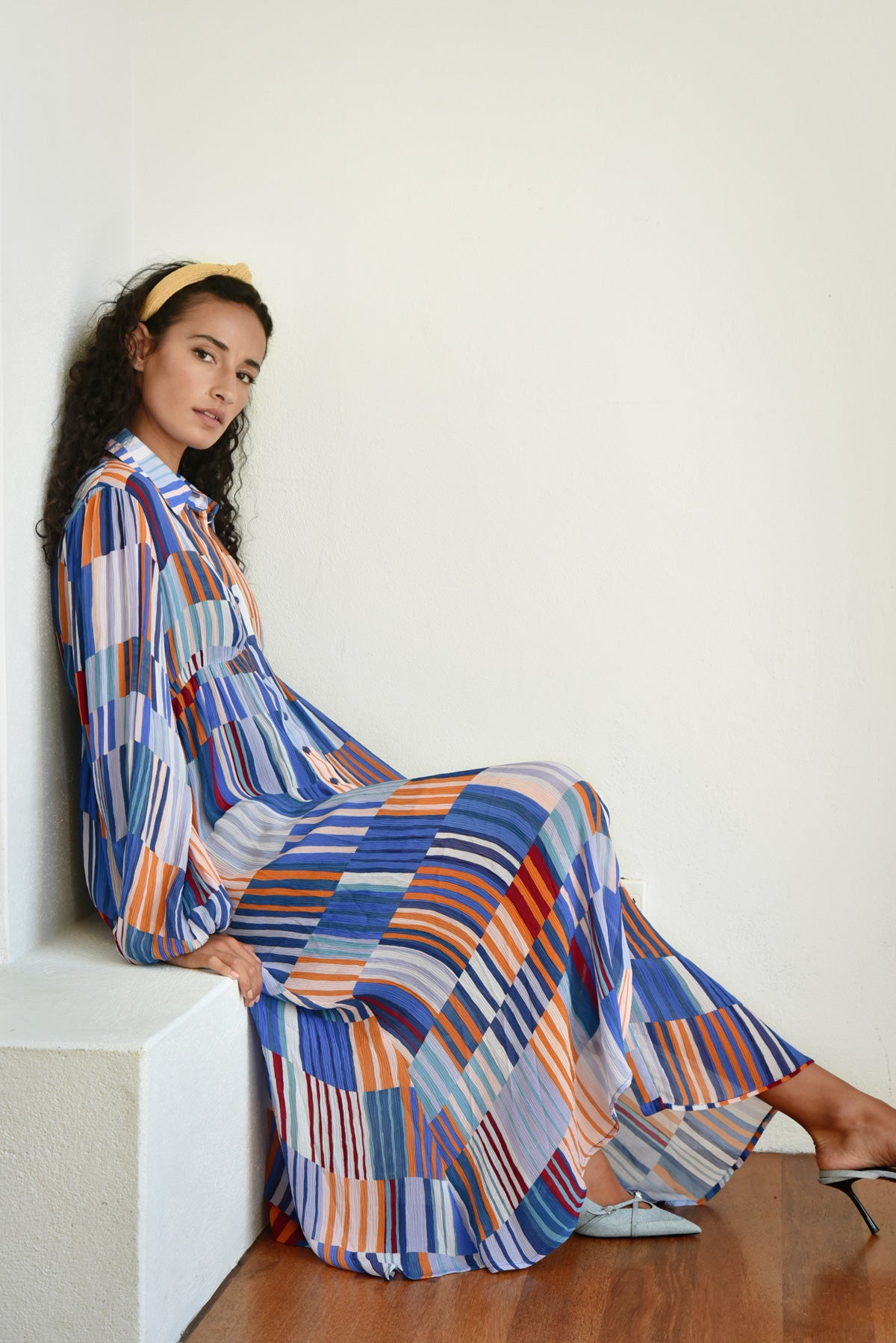 State of Bliss Dress / Blue