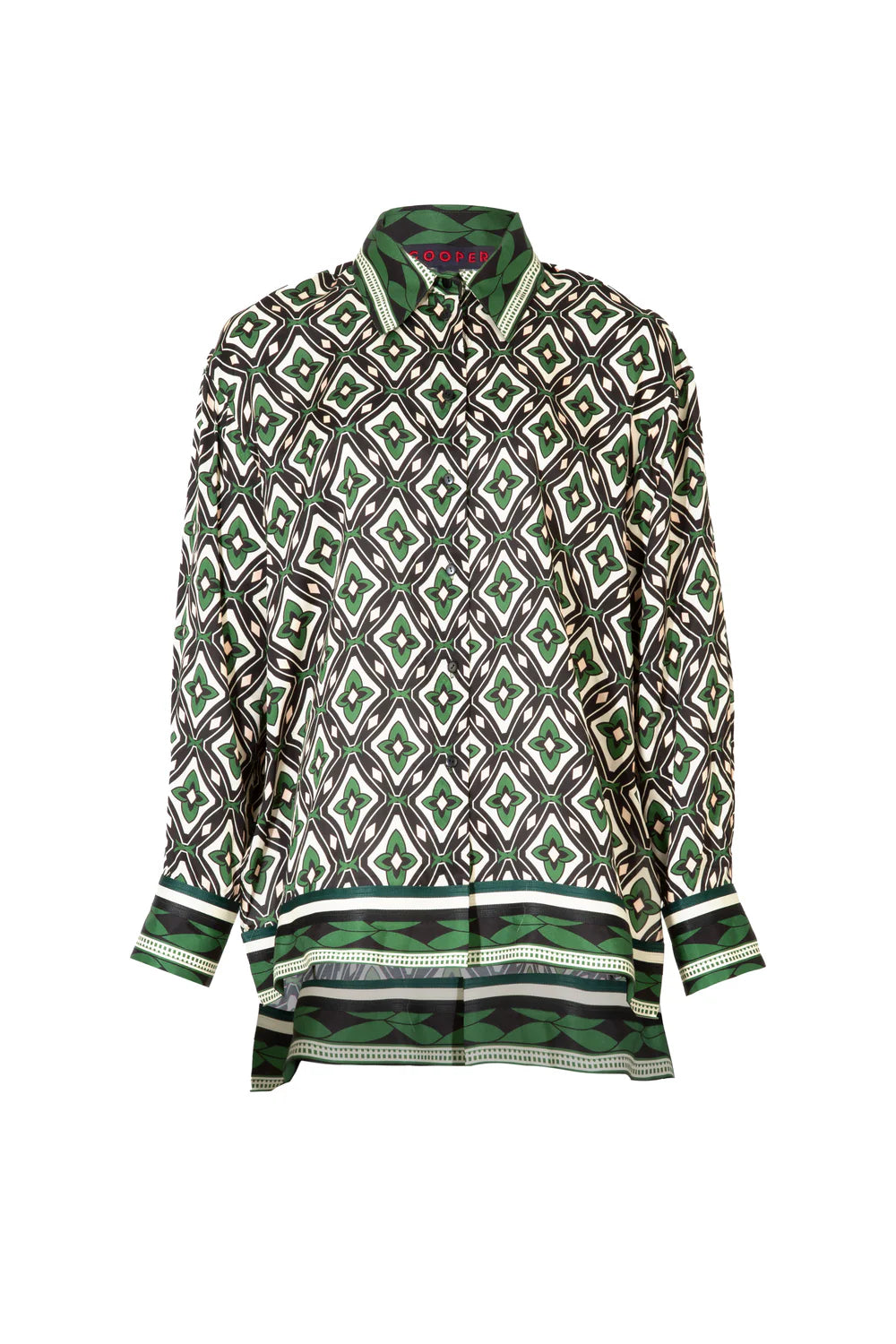 Let the Sun Shine Shirt / Green Geo