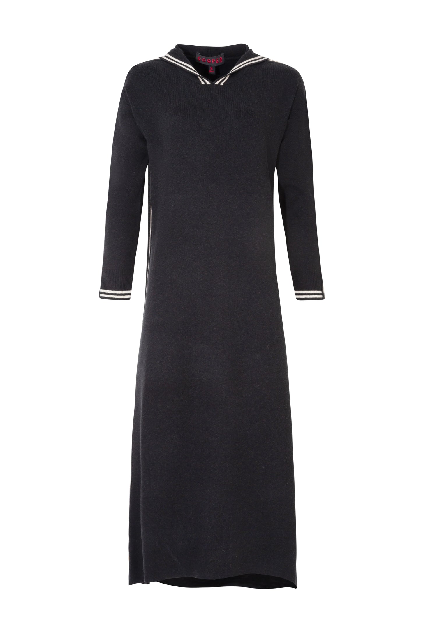 For the Greater Hood Dress / Black