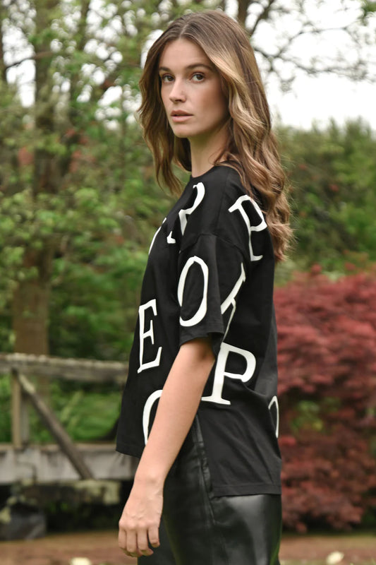 Name of the Game Top / Black