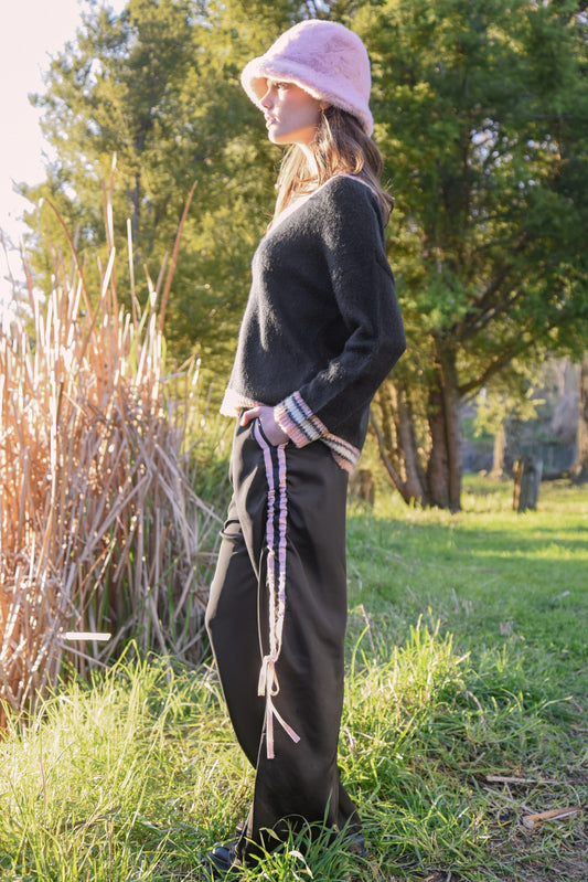 Pulling Strings Trouser / Black