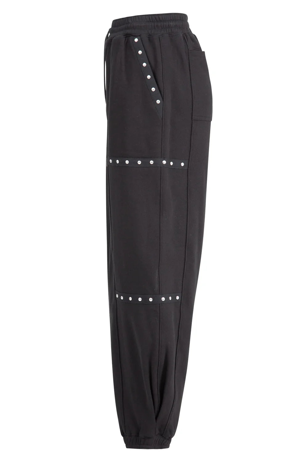 Stud Circuit Trackpant / Black