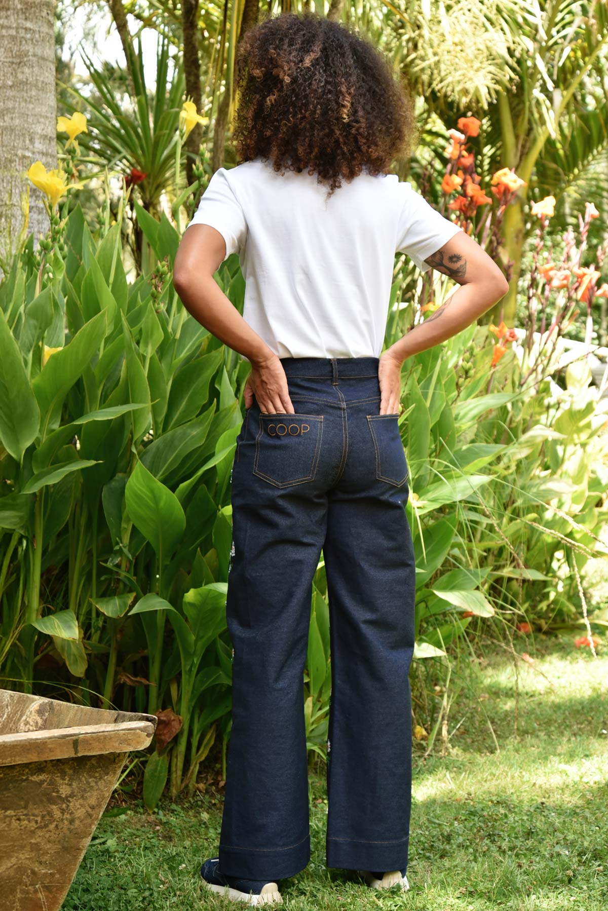 Precious Petal Jean / Indigo