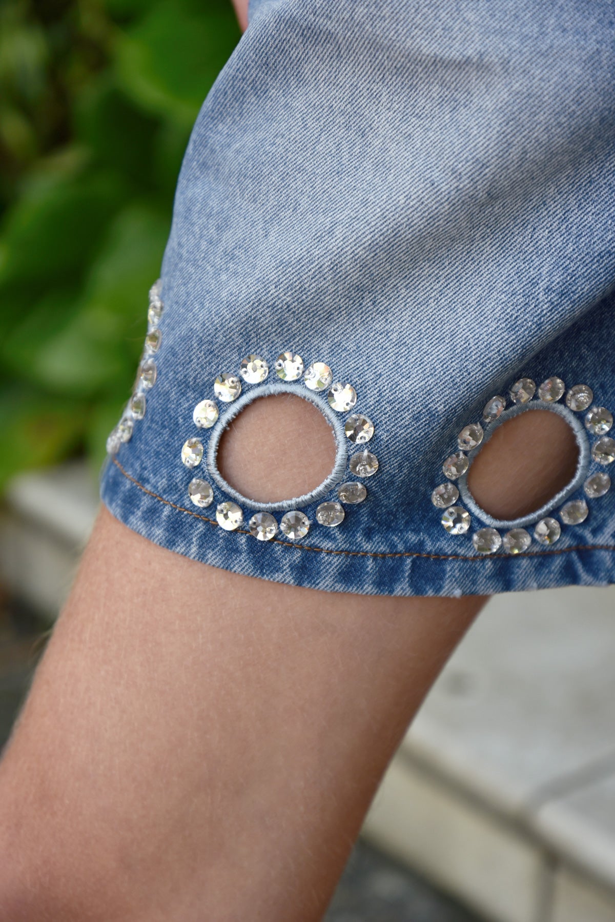 Shine Bright Short / Blue Denim