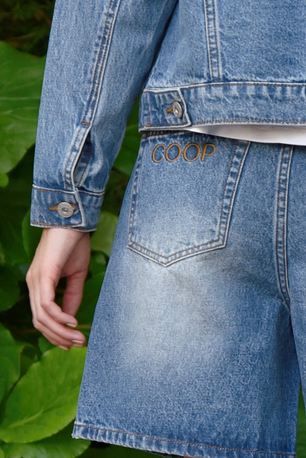 Shine Bright Short / Blue Denim