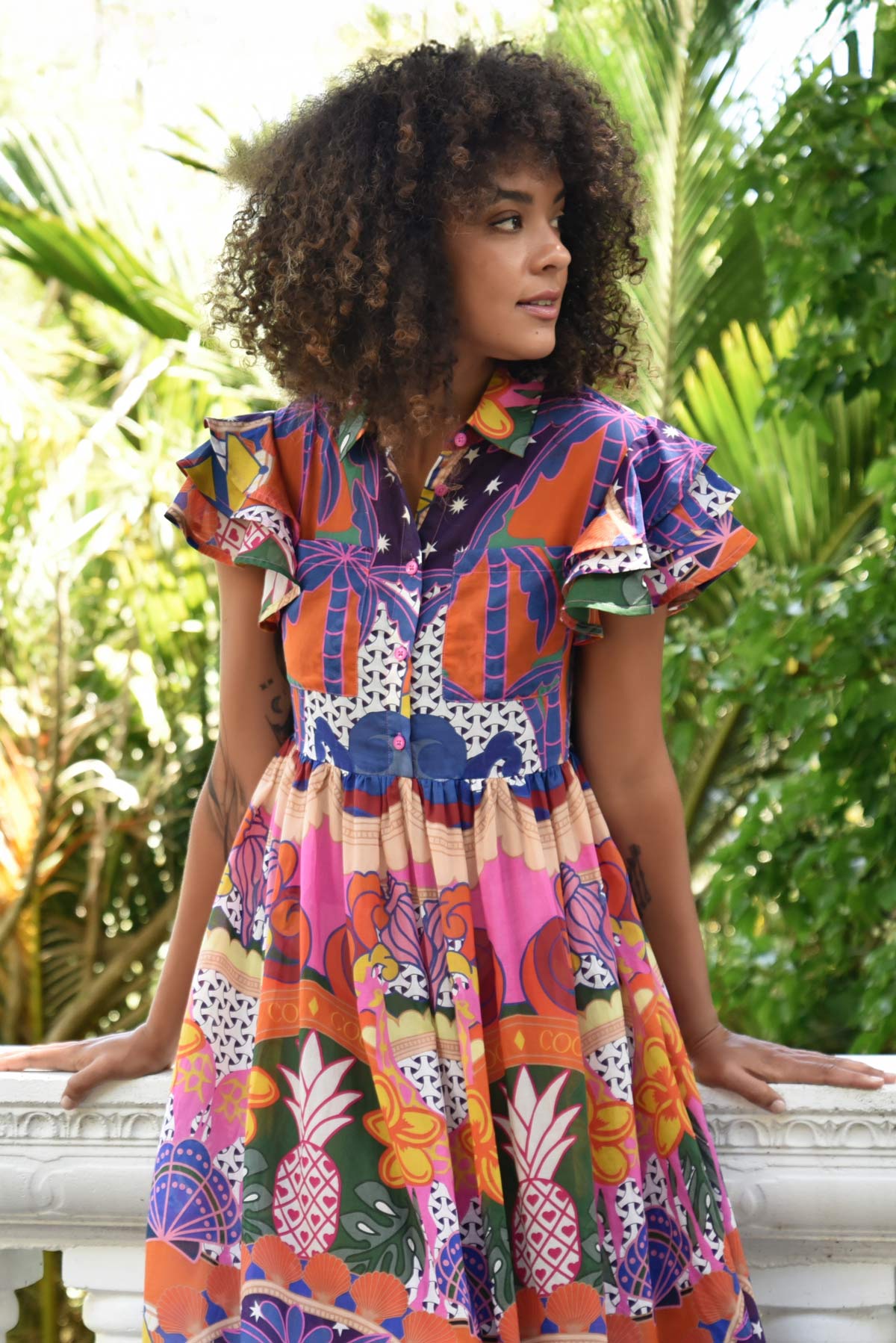 Flute Through Dress / Bright