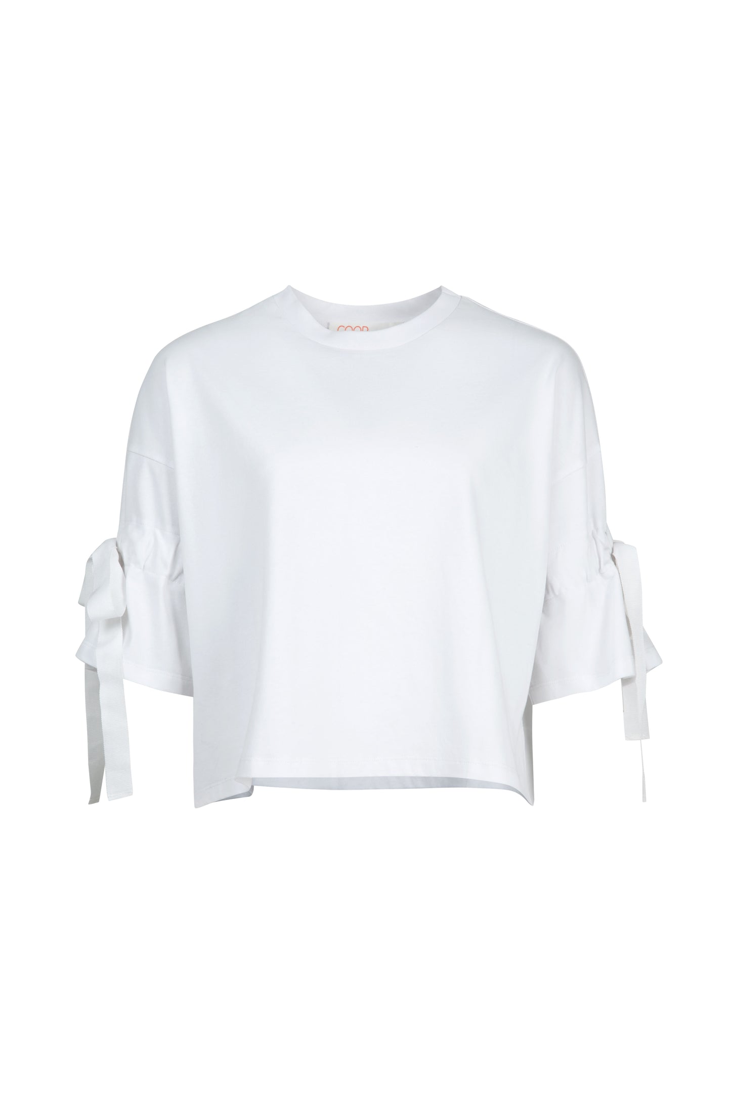 Tied Up All Day T-Shirt / White