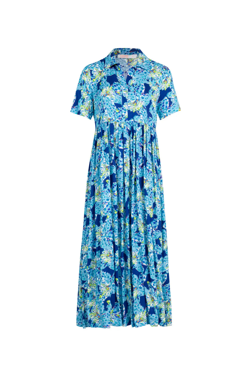 Pretty in Print Dress / Blue