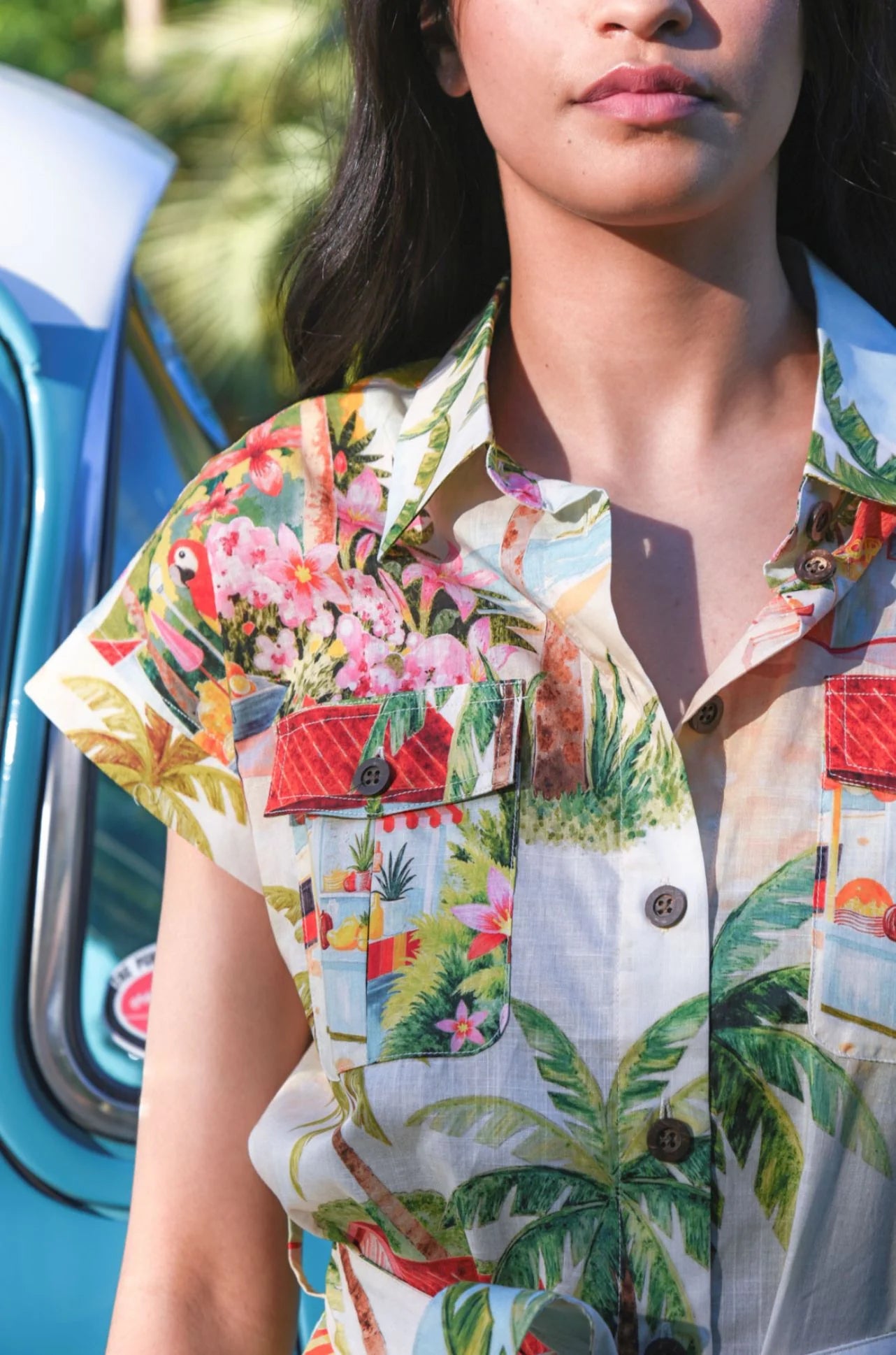 Cargo On Dress / Palm Beach