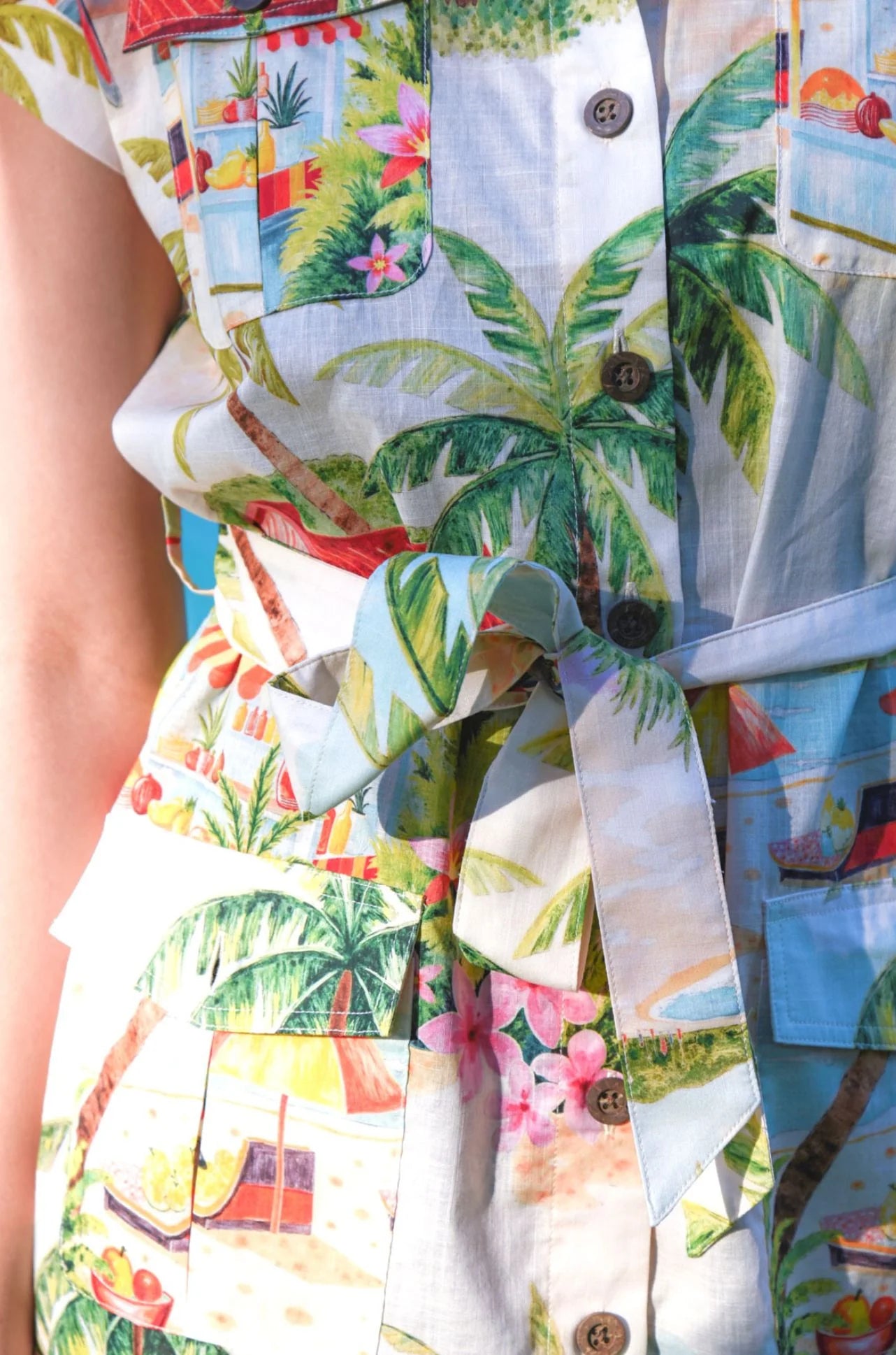 Cargo On Dress / Palm Beach