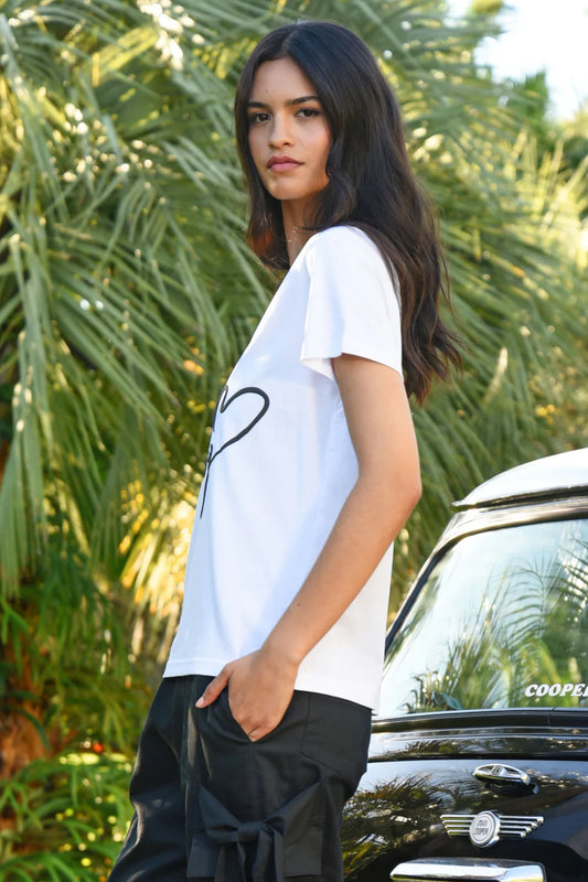 Face Value Tee - White