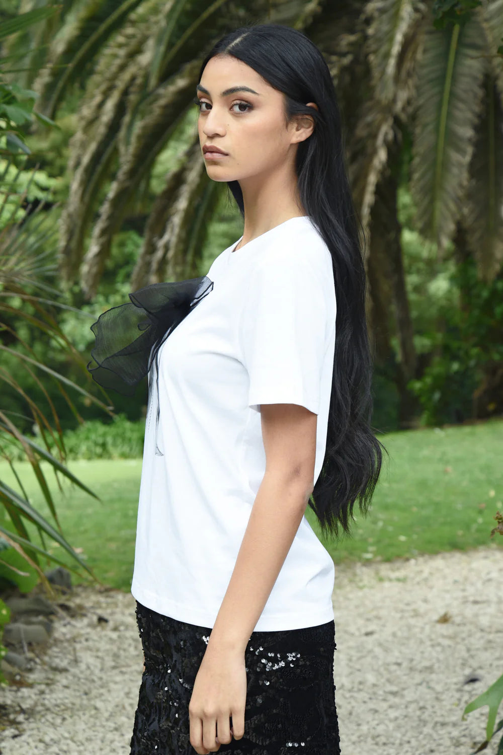 Bow-Ho T-Shirt / White