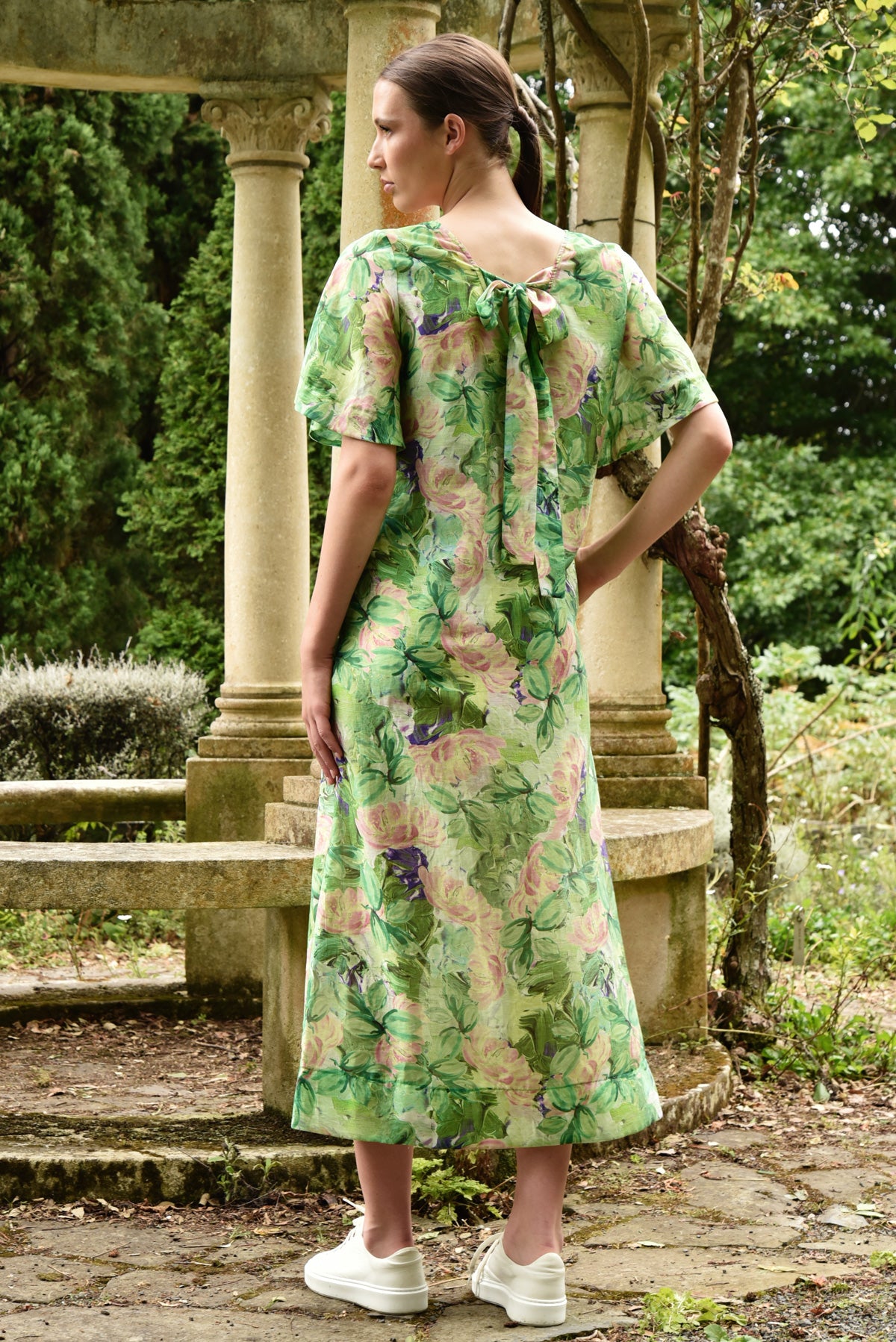 Dress Rehearsal Dress / Green Floral
