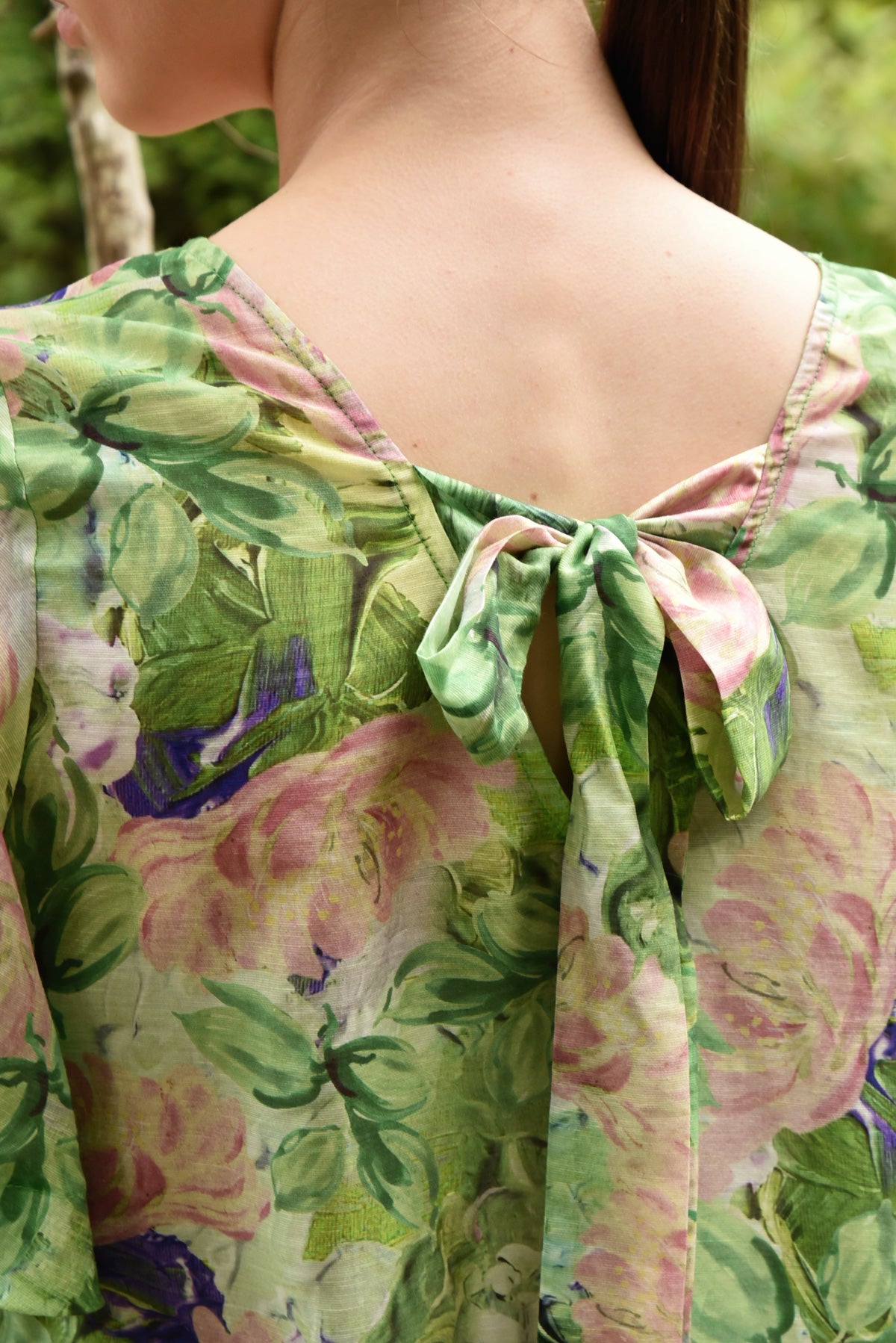 Dress Rehearsal Dress / Green Floral
