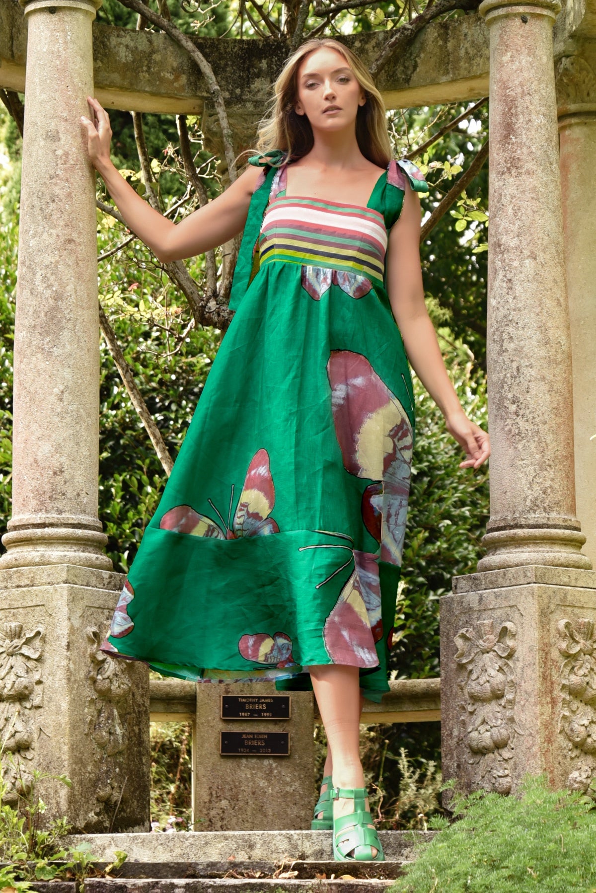 Strong Ties Dress / Green