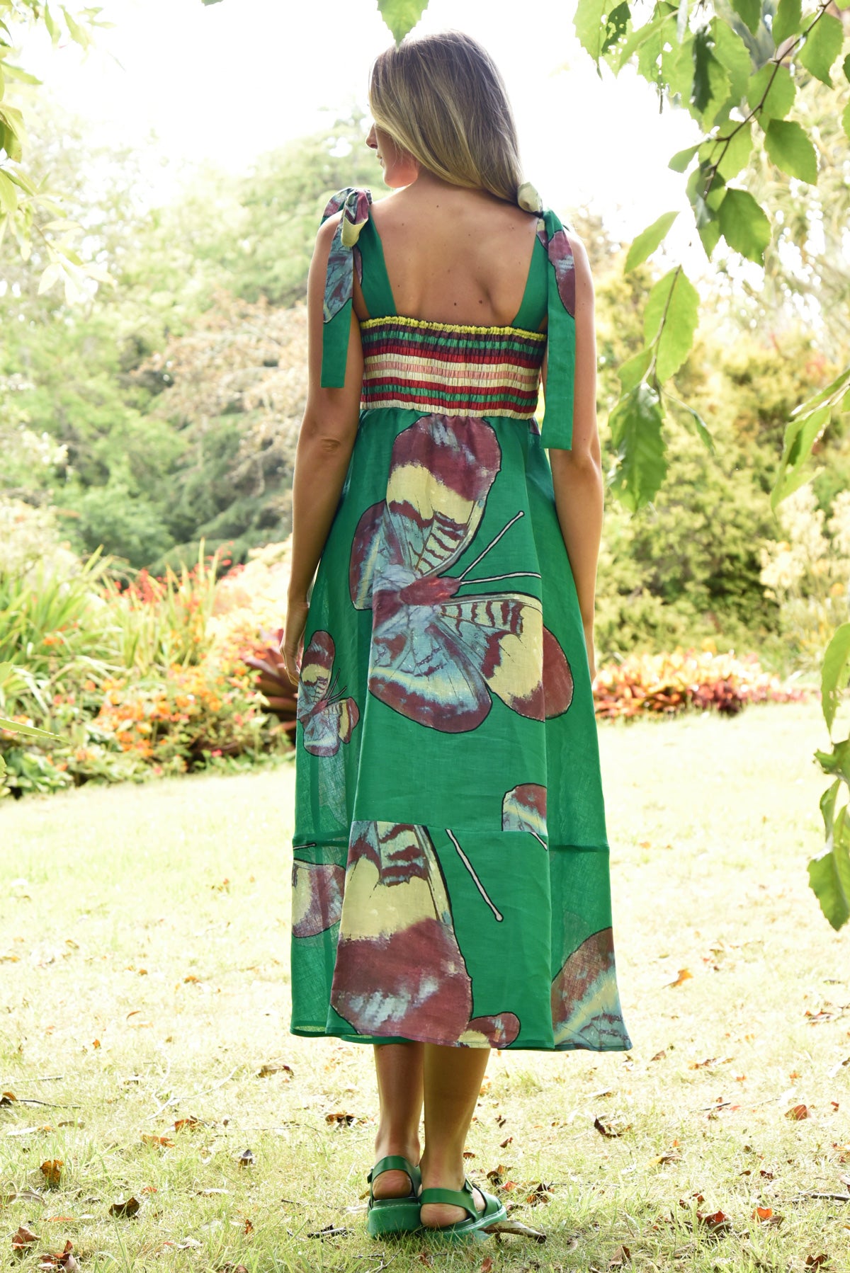 Strong Ties Dress / Green