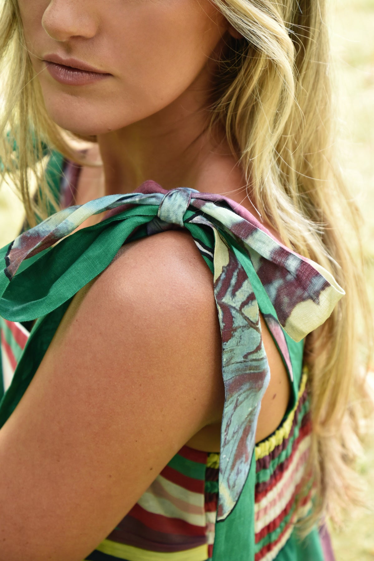Strong Ties Dress / Green