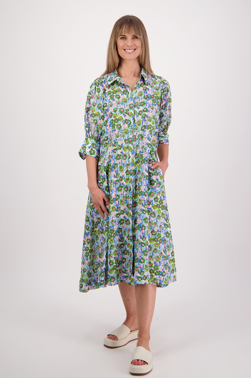 Christine Dress / Denim Daisy
