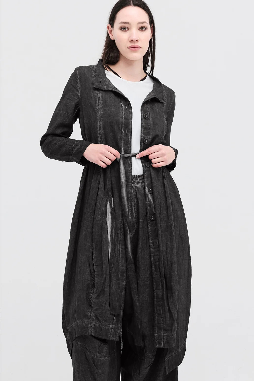 Diffused Scope Coat / Blackened Grey