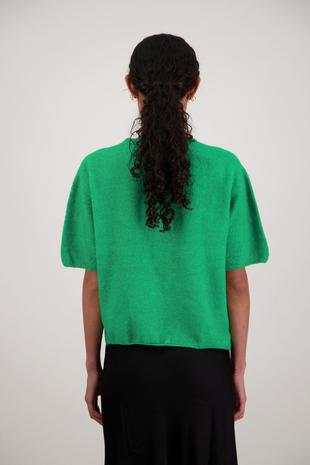Faith Short Sleeve Knit / Green