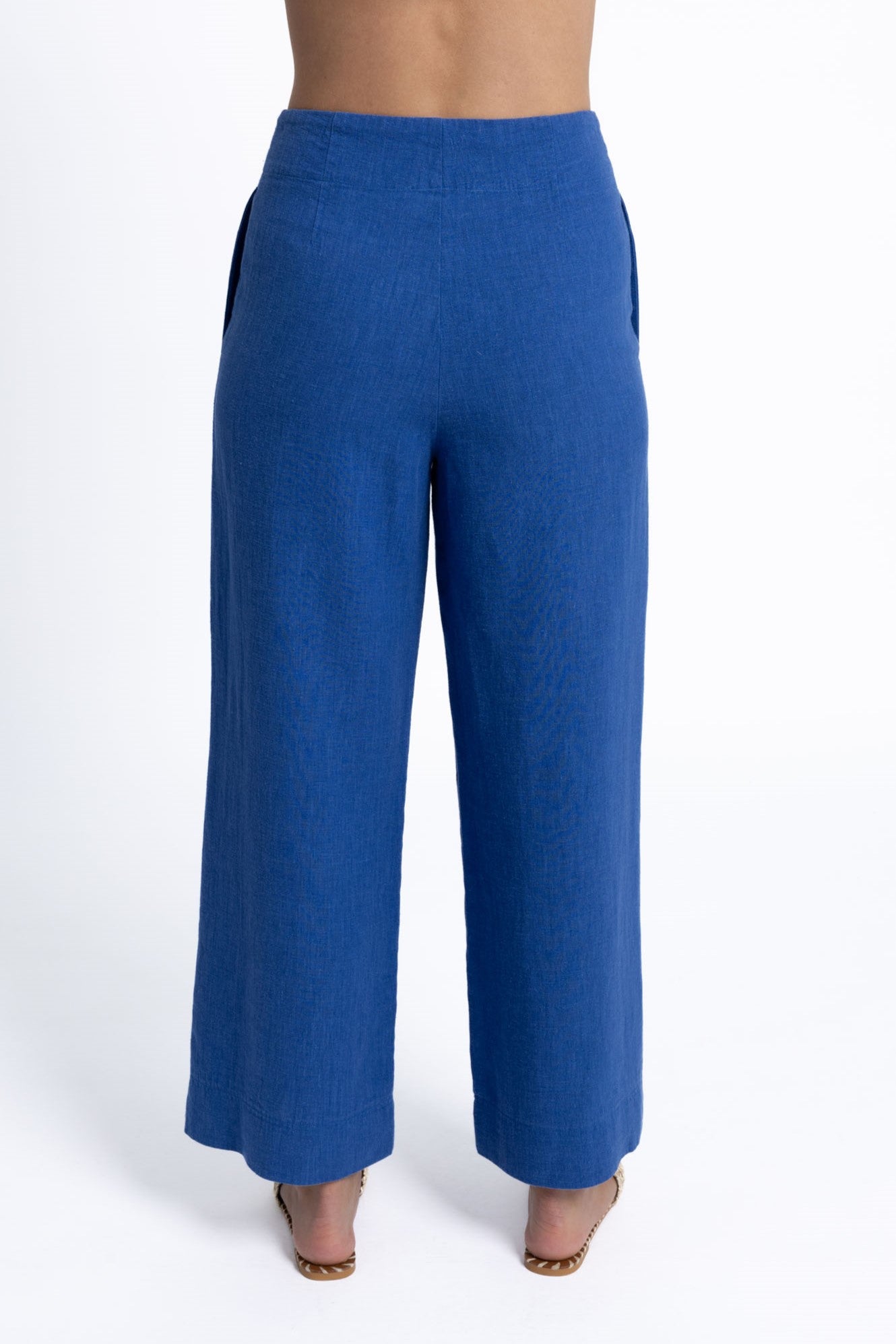 Fleetwood Linen Pant / Royal Blue