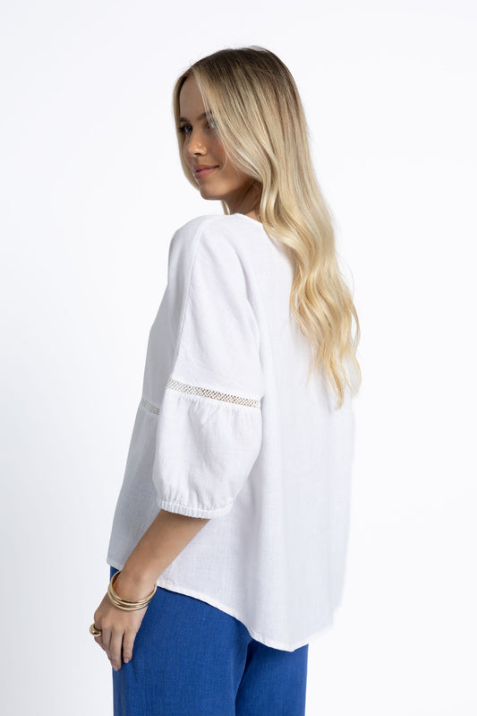 Millie Top / White