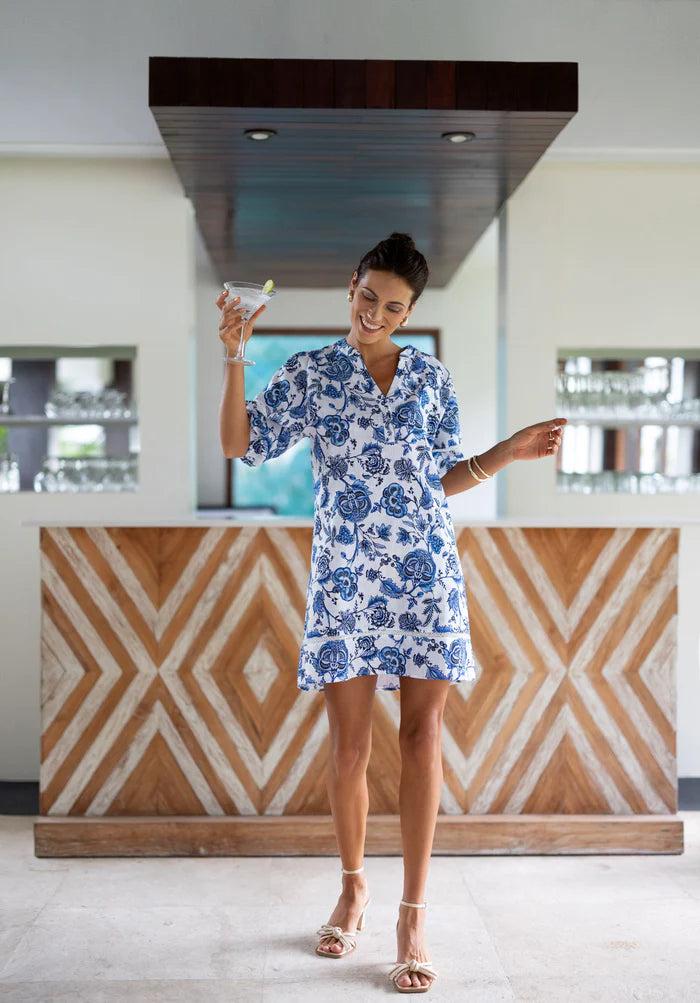 Rosa Shift Dress / Jardn Print