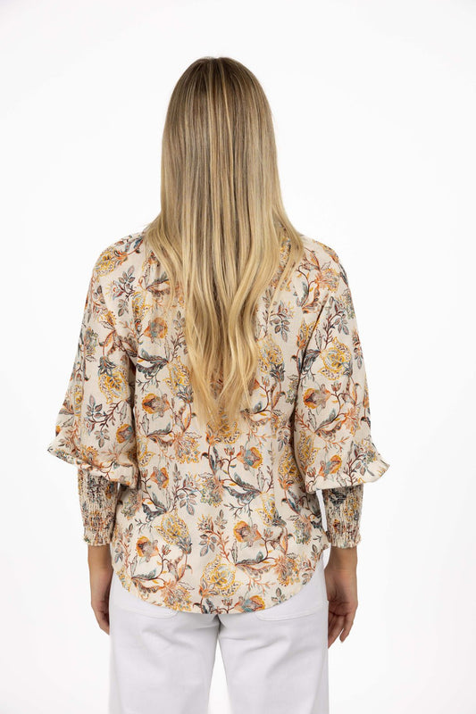Frances Blouse / Kaffir Print