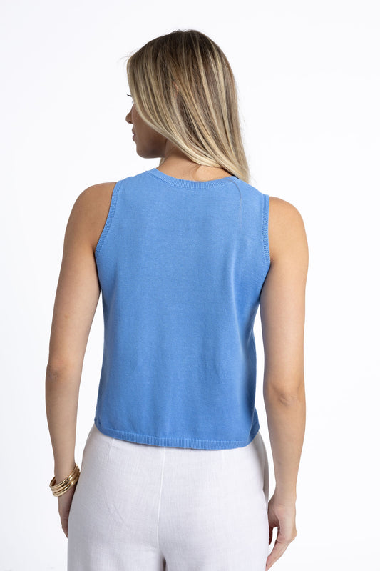 Collette Tank / Cornflower