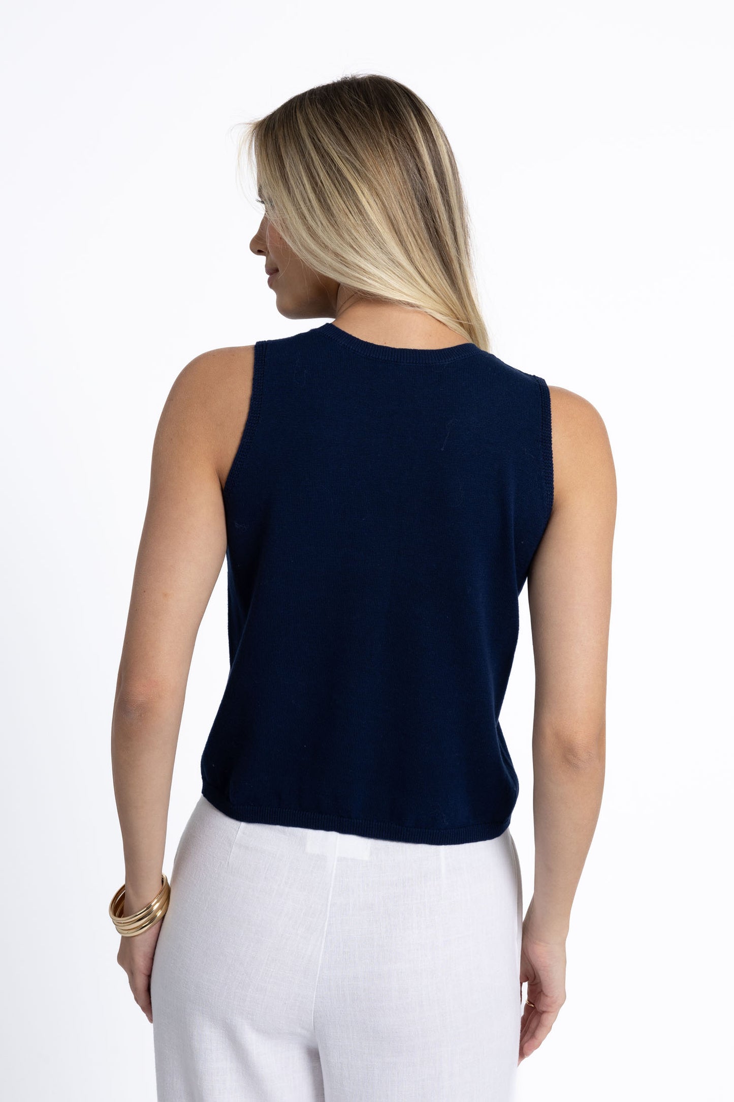 Collette Tank / Deep Navy