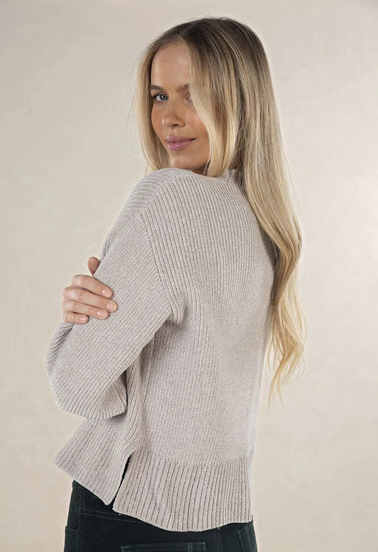 Chenille Jumper / Light Grey