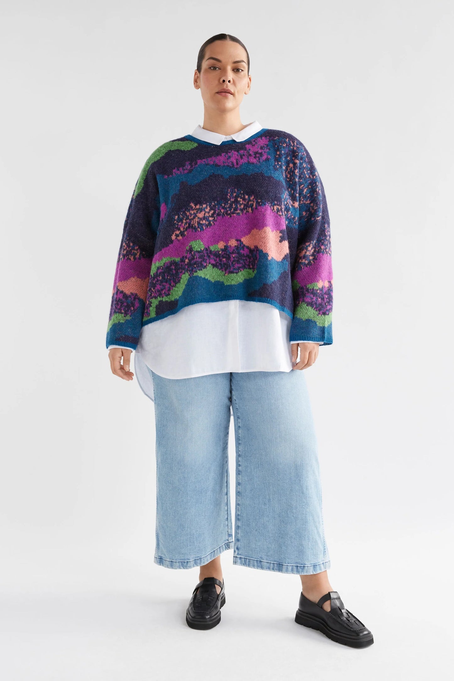 Sprache Sweater / Multi Jacquard