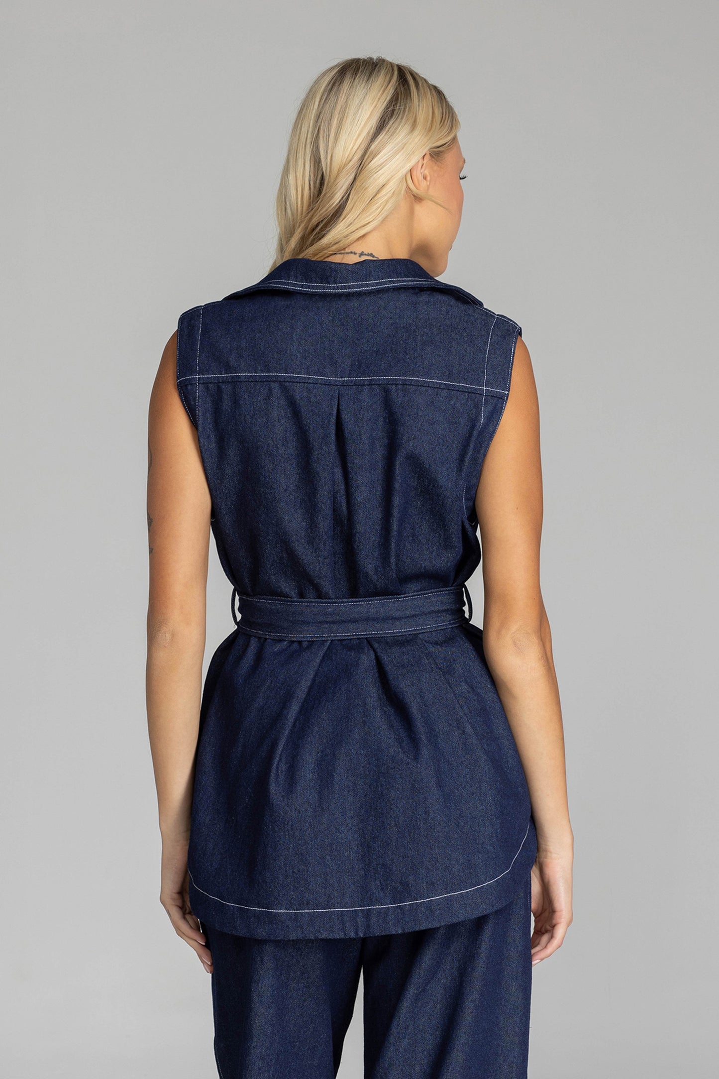 Kent Vest / Blue Denim